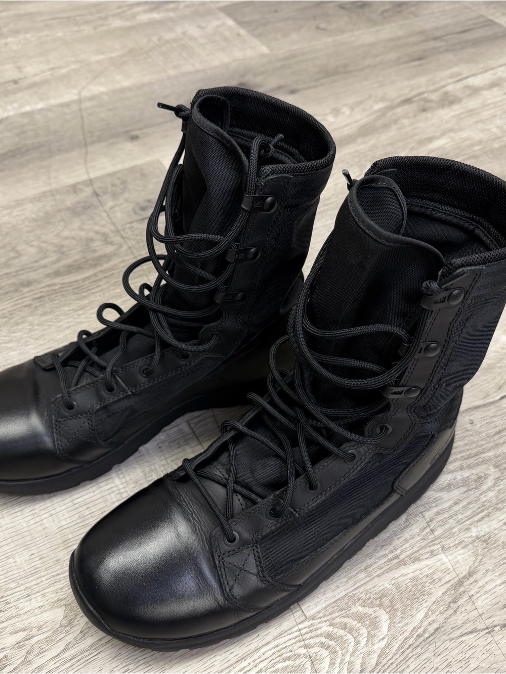 Danner Black Tactical Lace-Up Boots